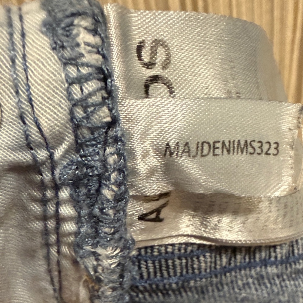 Afends Bella Denim Wide Leg Baggy Jeans in Authentic Blue - Picture 12 of 14